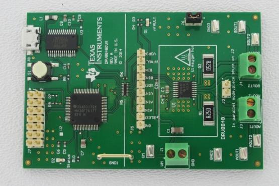 Texas Instruments-DRV8848EVM Placas y kits de desarrollo de administración de potencia DRV8848 Motion Motor Control Evaluation Board