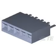 TE Connectivity-5-535541-3 Connector Headers and PCB Receptacles Conn Socket Strip RCP 5 POS 2.54mm Solder ST Thru-Hole Box
