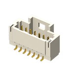 Conn Unshrouded Header HDR 20 POS 1mm Solder ST SMD T/R
