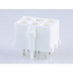 Conn Wire to Board HDR 6 POS 6.35mm Solder ST Thru-Hole MLX Tray