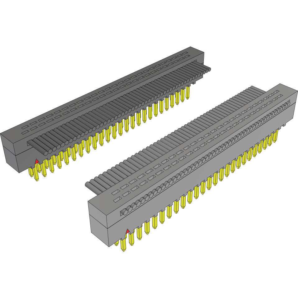 Samtec-FFMD-25-D-12.00-01 扁平/带状电缆组件 Cable Assembly Flat Ribbon 0.3m 30AWG IDC Connector to IDC Connector 50 to 50 POS M-M IDT-IDT Bulk