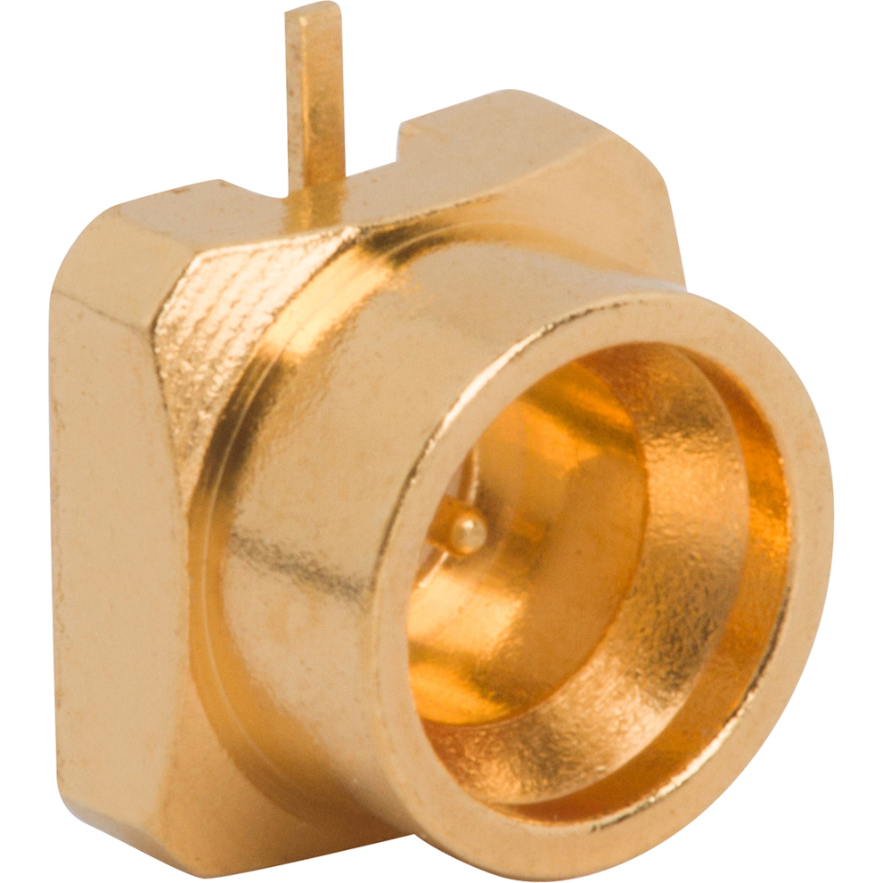 Amphenol RF-925-204J-51PT Connector RF Conn SMPM 0Hz to 10GHz 50Ohm Solder ST SMD RCP Gold T/R