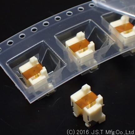 JST Manufacturing-BM02B-PASS-1-TFT(LF)(SN) Embases de raccordement et réceptacles PCB Conn Shrouded Header (4 Sides) HDR 2 POS 2mm Solder ST Top Entry SMD T/R