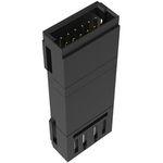 Conn Shrouded Header (4 Sides) Adapter M/M 12/12 POS 1.27mm ST Tray