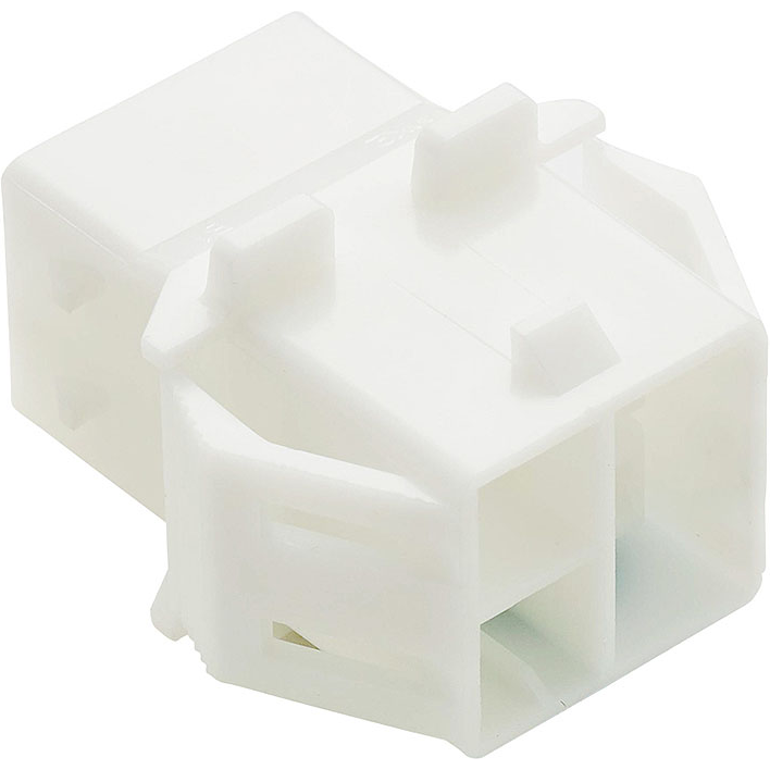 Molex-35150-0419 Einzeladersteckverbinder, Gehäuse Conn Housing RCP 4 POS 6.2mm Crimp ST Cable Mount Natural VersaBlade Bag