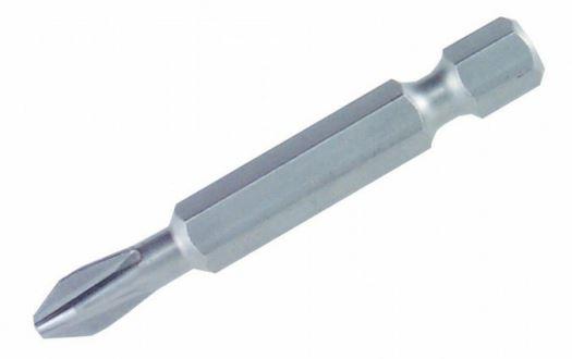Wiha Tools USA-74100 Tools Other Phillips Power Bit. #00 x 50mm. Chrome-vanadium-molybdenum S2 modified tool steel