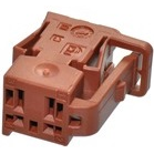 Delphi-13597381 Einzeladersteckverbinder, Gehäuse Conn Housing F 4 POS Crimp ST Cable Mount Brown