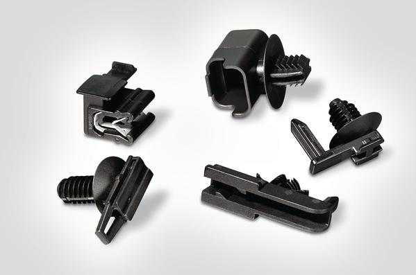 HellermannTyton-155-43702 连接器配件 Connector Accessories Clips for round holes