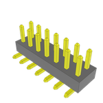 Conn Unshrouded Header HDR 14 POS 2mm Solder ST Top Entry SMD Tube