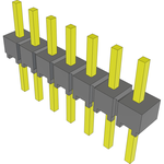 Conn Unshrouded Header HDR 7 POS 2.54mm Solder ST Top Entry Thru-Hole Bulk