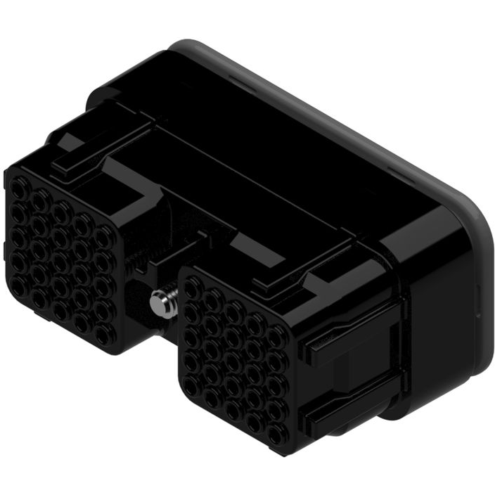 Aptiv-13837193 Connector Discrete Wire Housing Conn Housing F 50 POS Crimp ST Cable Mount Black