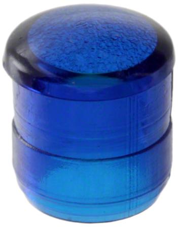 Visual Communications-CMC_313_BTP Optische Linsen Round Optical Lens Blue Polycarbonate