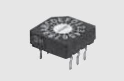 NIDEC Copal Electronics-SD-1010 Switch DIP Switch DIP N.O./N.C. SP16T 16 Flush Screwdriver 0.1A 5VDC PC Pins 2.54mm Thru-Hole Bag