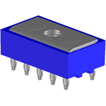 Conn Wire to Board HDR 1Power POS 3.18mm Press Fit ST Top Entry Thru-Hole EXTreme ZPower Tube