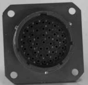 Corsair Electrical Connectors-MS3472A14-4P Steckverbinder, rund Connectors, Receptacle, Electric, Series 2, Crimp Type, Wide Flange Mounting, Bayonet Coupling, Classes A, L, S, and W