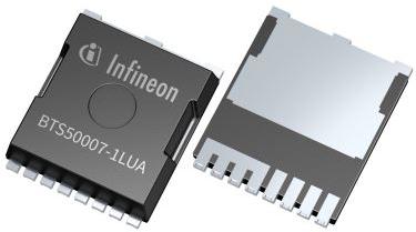 Infineon Technologies AG-BTS500071LUAAUMA1 Current Limit Switches Current Limit SW 1-IN 1-OUT 5.8V to 18V 55A 9-Pin(8+Tab) HSOF T/R Automotive AEC-Q100