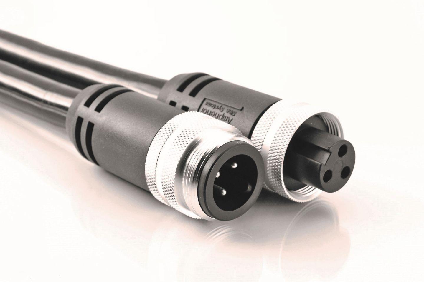 Amphenol-P28984-M10 null Cable Assembly Circular 10m 10AWG M35 Circular to M35 Circular 3 to 3 Straight to Straight