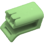 Conn Housing F 2 POS Crimp ST Cable Mount Light Green