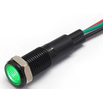 Mallory Sonalert Products-FL1A-8FW-1-D-ERG110V Panel Mount Indicators Bi-Color Panel Mount