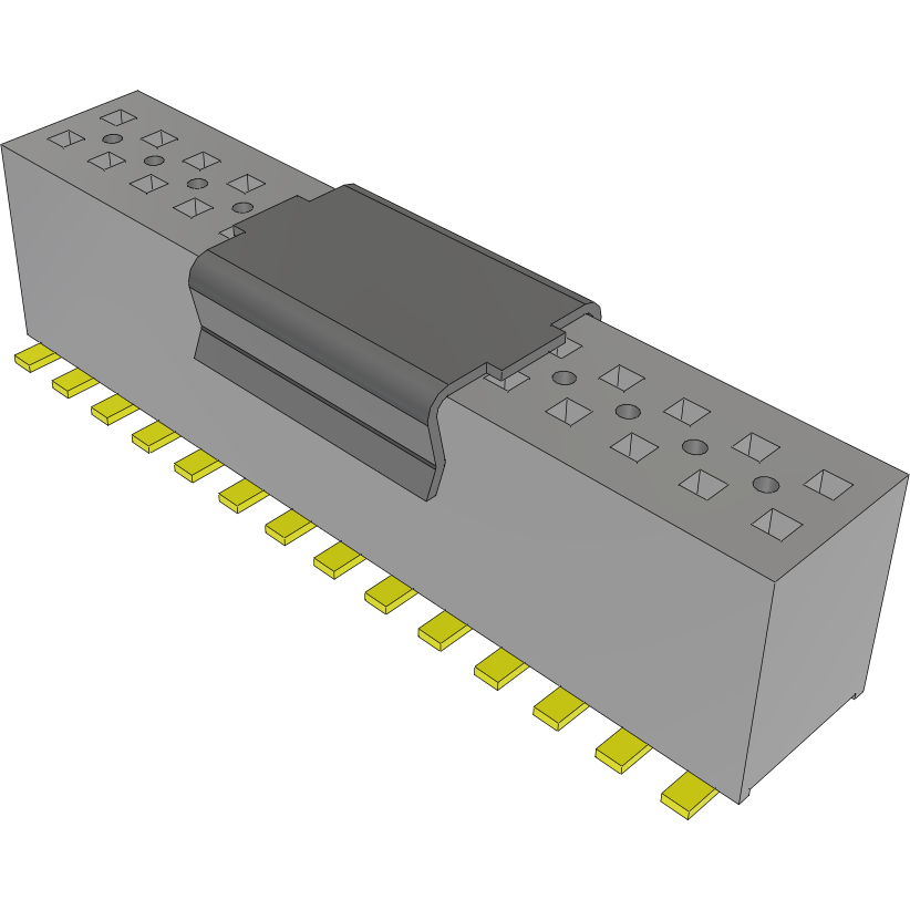 Samtec-FLE-114-01-G-DV-P-FR Steckverbinderleisten und Leiterplattenbuchsen Conn Socket Strip SKT 28 POS 1.27mm Solder ST SMD T/R