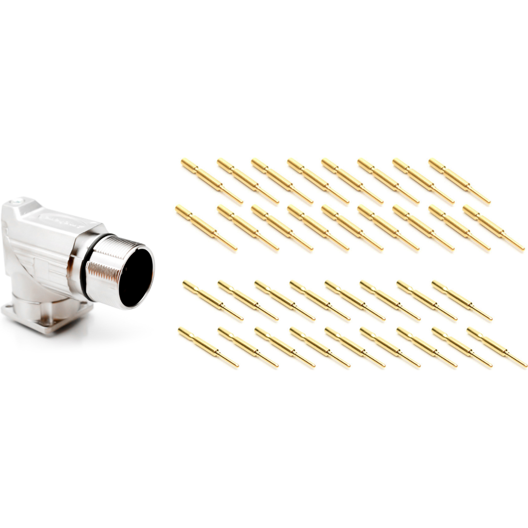 Amphenol-MA7RAE1701-KIT 圆形连接器 Conn M23 Circular PIN 17 POS RA Panel Mount 17 Terminal 1 Port Box