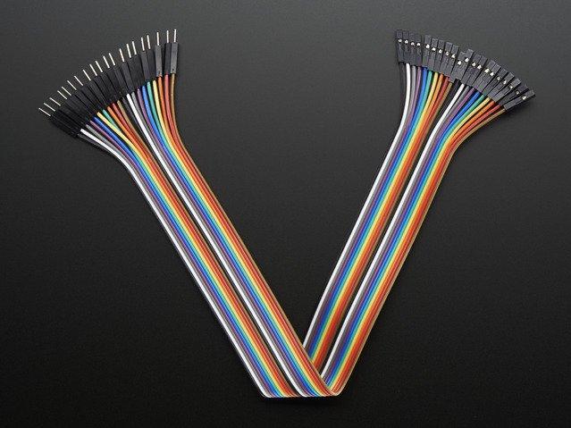 Adafruit Industries-1952  Premium Female/Male Jumper Wires - 20 X 12"