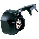 Littelfuse-00401100 Steckverbinder, rund Connector, 7-Pole Plastic Body Sockets