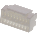 Conn Housing F 16 POS 1.25mm Crimp ST Cable Mount White Micro-Lock™ Tray