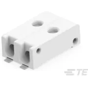 TE Connectivity-4-2834006-2 连接器插头及 PCB 插座 2P RELEASE POKE-IN CONN BRIGHT WHITE