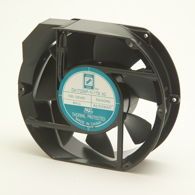 ORION FANS-OA172SAP-11-1TBXC Blowers and Fans AC Fan Ball Bearing 120V 50W 50Hz/60Hz 3300RPM 300CFM 61dB Flange Mount