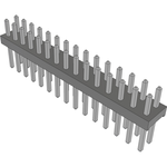 Conn Unshrouded Header HDR 30 POS 2mm Solder ST Top Entry Thru-Hole Bulk