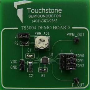 Silicon Labs-TS3004DB Herramientas y kits de desarrollo Silicon Timer Demo Board