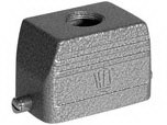 TE Connectivity-1106430-2 Adattatori Shrink Boot Hood 180° 4 Shell Size Powder Aluminum Die Cast