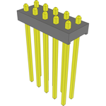 Conn Unshrouded Header HDR 10 POS 2mm Solder ST Top Entry Thru-Hole Bulk