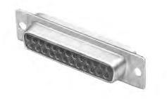 ITT Corporation-DA-15S F179 Steckverbinder, D-Sub Connector D-SUB RCPT 15 POS Panel Mount