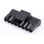 Conn Housing RCP 8 POS 7.5mm Crimp ST Cable Mount Black Super Sabre Carton