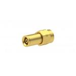 Radiall-R191389300 RF-Steckverbinder Conn SMA-MMBX Adapter 0Hz to 12.4GHz 50Ohm ST PL/RCP Gold Over Nickel