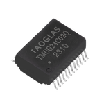 Telecom Transformer 1CT:1CT 24 Terminal Gull Wing SMD