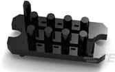 TE Connectivity-1648128-1 Connector Discrete Wire Housing Conn Housing RCP 8 POS 11mm Crimp ST Panel Mount Black