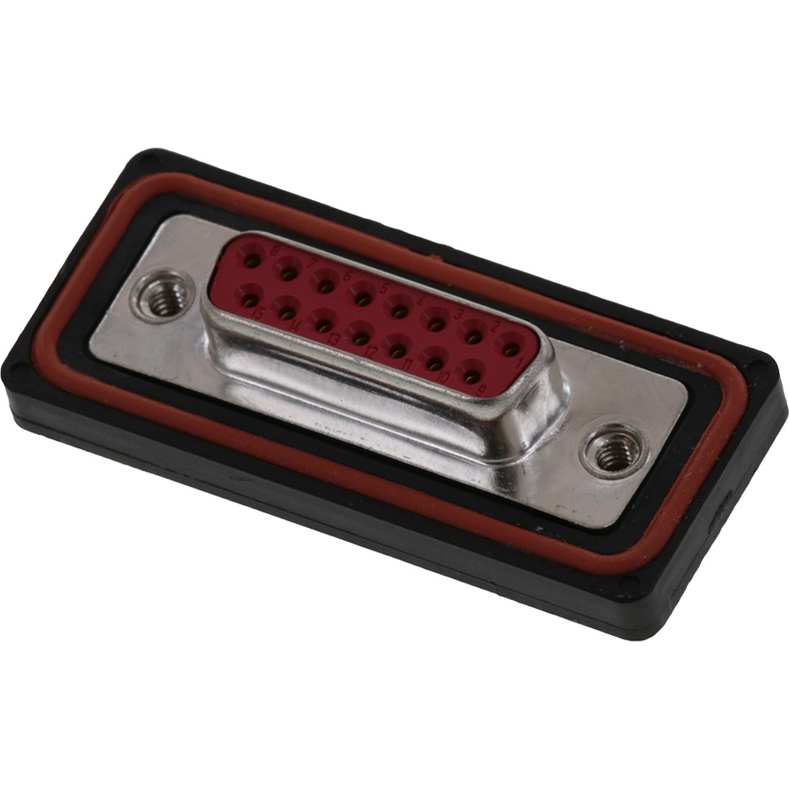 Molex-1731100007 Steckverbinder, D-Sub Conn D-Sub F 15 POS 2.84mm Solder Cup ST Cable Mount 15 Terminal 1 Port Carton