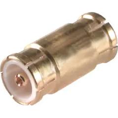 HUBER+SUHNER-32_MMBX-50-0-4/111_NY Conector RF Conn MMBX Adapter 0Hz to 6GHz 50Ohm ST M/M Gold Over Nickel Phosphorus Tray
