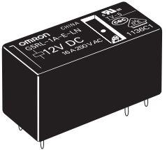 Omron-G5RL-1A4-E-TV8DC5 Power Relays Power Relay 5VDC 16A SPST-NO(29mm 12.7mm 15.7mm) THT