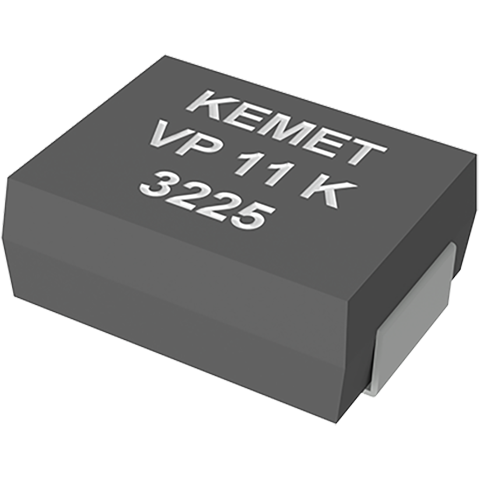 KEMET Corporation-VP3225K401R275 Varistore Var MLV 275VAC/350VDC 400A 430V 3225 SMD J-Lead T/R
