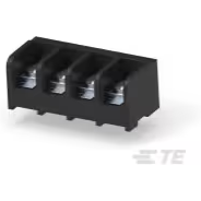 TE Connectivity-6-1437652-7 Steckverbinder, Klemmenblöcke Conn Barrier Strip 4 POS 9.52mm Solder ST Thru-Hole 25A
