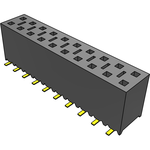 Conn Socket Strip SKT 20 POS 2.54mm Solder ST Top Entry SMD Tube