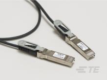 TE Connectivity-2821262-4 Andere Kabelbaugruppen Cable Assembly Round 2m 33AWG SFP28 to SFP28 38 to 38 POS M-M