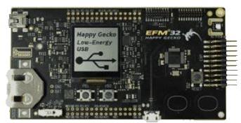 Silicon Labs-SLSTK3400A 嵌入式系统开发板和套件 EFM32HG322F64 Microcontroller Starter Kit 8KB RAM 64KB Flash