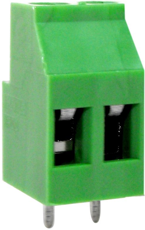 CamdenBoss Ltd-CTB0708/2 Steckverbinder, Klemmenblöcke Conn Terminal Block 2 POS 5.08mm Screw ST Thru-Hole 24A