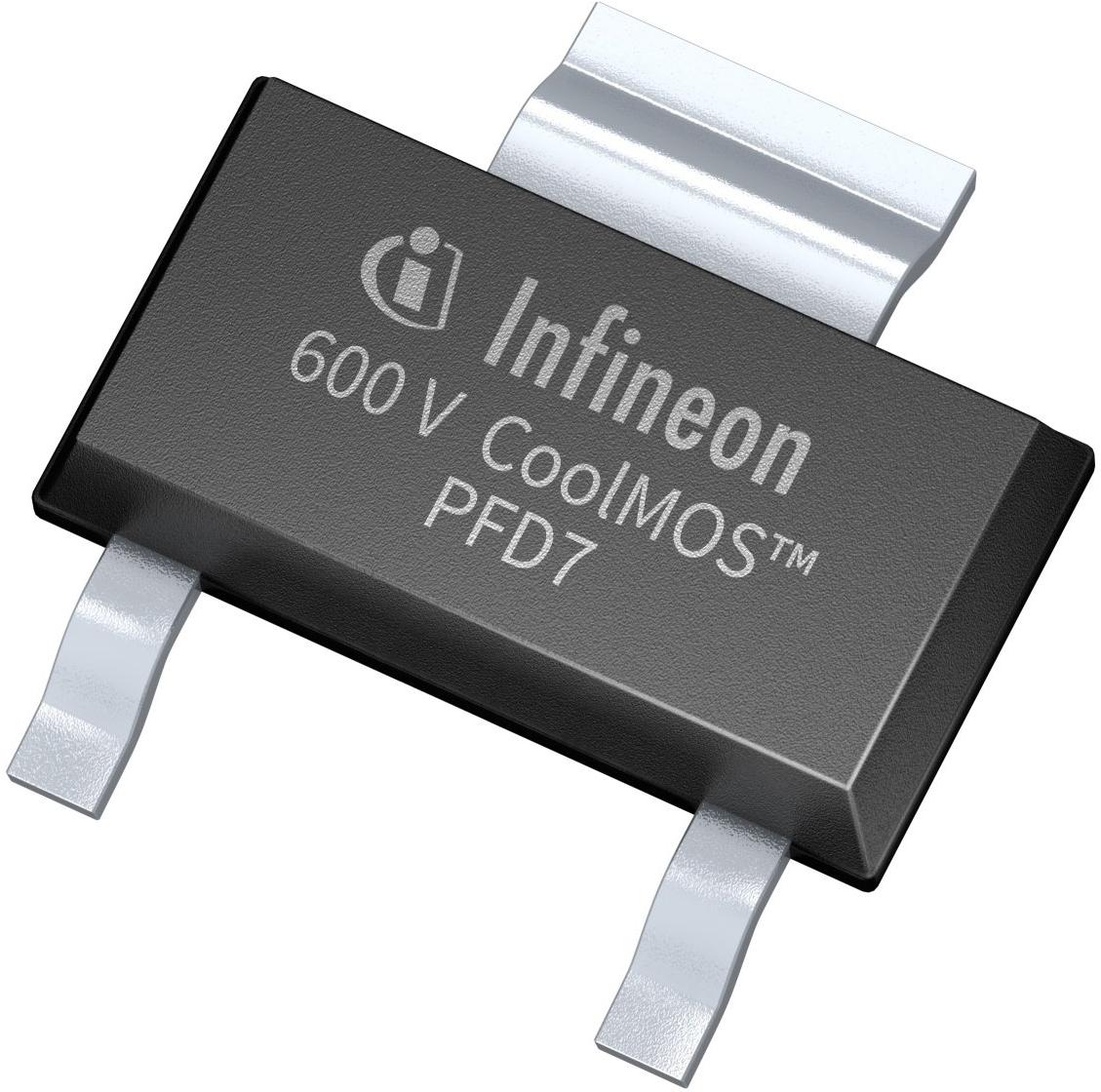 Infineon Technologies AG-IPN60R600PFD7SATMA1 MOSFETs 600V CoolMOS™ PFD7 superjunction MOSFET in SOT-223 package