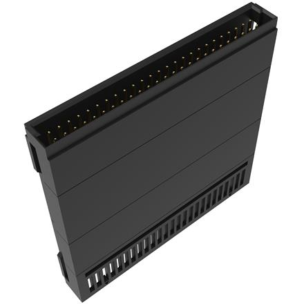 HARTING-15160502080041 Steckverbinderleisten und Leiterplattenbuchsen Conn Shrouded Header (4 Sides) Adapter M/M 50/50 POS 1.27mm ST Tray